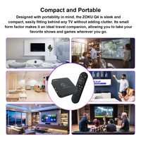 TV Box Inteligente 4K con Network S905 Amlogic de Cuatro Núcleos, Android 10, Wi-Fi 6, 2GB de RAM, 16GB de ROM, OEM Personalizable, en Stock