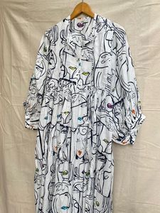 Vestido largo maxi de algodón para mujer, muy demandado, suave, transpirable, para uso diario, a la venta desde India. - Product Image 4