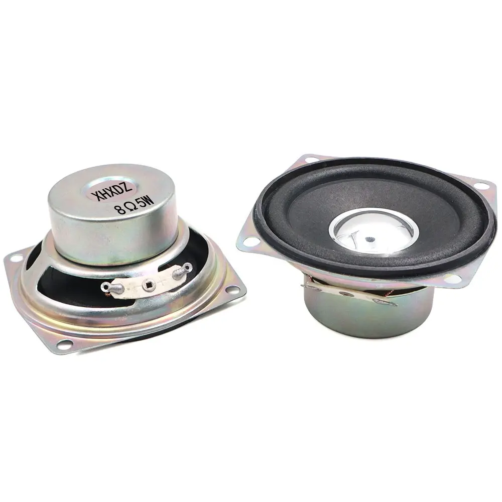 Altoparlante a gamma completa da 66MM 8 Ohm 5 W altoparlante a tromba multimediale Audio quadrato da 2.5 pollici 8 Ohm 5 Watt con foro di montaggio