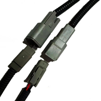 Terminal Kabel Elektronik Kustom Jst Zhr 2/3/4/5/6 Pin 1.0/1.25/1.5/2.0mm Pitch Konektor Pria Isolasi PVC