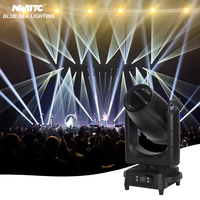 Super Beam 390W LED Moving Head Ultra-Léger en Alliage de Magnésium Blindé Émission RGBW pour Scènes Extérieures, Sets DJ, Concerts et Fêtes