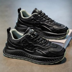 Men's Casual <b>Shoes</b> 2025 New Autumn Breathable Mesh Running Sneakers Teenagers <b>Height</b>-<b>Increasing</b> Thick-Soled Dad <b>Shoes</b> Lace-Up - Product Image 2