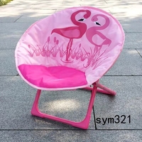 Chaise de plage pliable en métal et aluminium, style pêche, couleur, matériau, origine, type, dessin animé, chaise lunaire pour enfants, nouveauté 2026