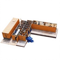 Usine de traitement de l'or en conteneurs 16-18tpd, équipement modulaire de lixiviation au carbone en pâte pour l'extraction aurifère