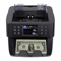 Compteur de billets LD-7320-S avec double CIS, machine de comptage de billets à valeur mixte, reconnaissance de numéro de série, pour banque (vente en gros)