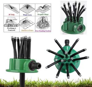 Factory Sale Hot Trend 360 Degree Automatic Multi-Head Plastic Flower Rotate Plug-in Plants - Product Image 6