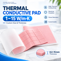 Coussin thermique en silicone conducteur de chaleur haute température 1,0~15,0 W/m.K pour le refroidissement du CPU/GPU