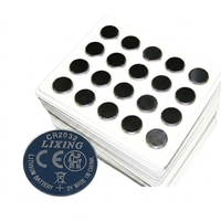 Batería de Litio Primaria de Botón CR2032 de 3V 220mAh al por Mayor para Electrónica de Consumo, Compatible con ROHS