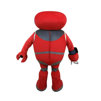 Costume de Mascotte Robot Animatronique Taille Réelle en Peluche Douce, Personnalisé pour Fêtes Cosplay Adultes – MOQ 1 PC