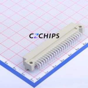 3511244BMRS0BNA1 Board-to-Board & Backplane Connector Bent Lead Through Hole,P=2.54mm Connector 44P 2.54mm Right Angle Insert 2 - Product Image 2