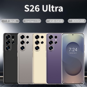 โทรศัพท์มือถือรุ่นใหม่ S26 Ultra หน้าจอ 7.3 นิ้ว รองรับ 5G ปลดล็อคแล้ว พร้อมปากกาสไ<span class=keywords><strong>ต</strong></span>ลัส หน่วยความจำ 4GB + 64GB จอใหญ่ เล่นเกมได้ ระบบ Android 15 AI - Product Image 2