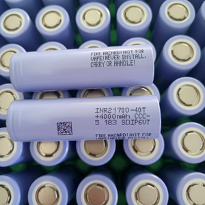 <span class=keywords><strong>Batterie</strong></span> <span class=keywords><strong>lithium</strong></span>-ion cylindrique de haute qualité INR21700-40T 21700 40T 3.6V 4000mAh avec 800 cycles pour outils électriques - Product Image 6