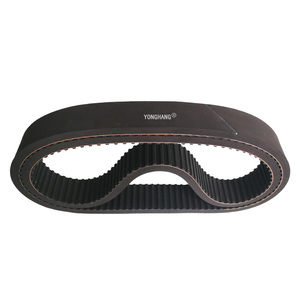 Courroie dentée de distribution enduite d'éponge de <span class=keywords><strong>mousse</strong></span> noire personnalisée <span class=keywords><strong>pour</strong></span> étiqueteuse auto-adhésive <span class=keywords><strong>pour</strong></span> courroies de transmission - Product Image 1