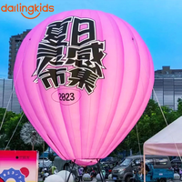 Ballons publicitaires gonflables d'extérieur, ballons gonflables au sol et bannières interchangeables