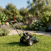 Débroussailleuse autotractée à essence haute puissance KONTORY KPT560S-PRO, tondeuse à gazon manuelle, coupe-herbe professionnel DIY