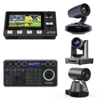 Commutateur vidéo FEELWORLD L2 Plus, caméras PTZ NDI20X/4K10X/4K12X, contrôleur KBC20N - Fabrication OEM directe, diffusion en direct personnalisée