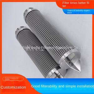 אלמנט סינון הידראולי, מקרר רשת, תחנת שמן בלחץ גבוה, צינור, נירוסטה, לבד מסונטר, גלי, תעשייתי - Product Image 5