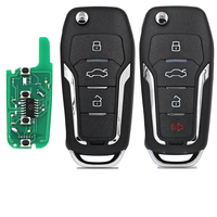 Clé de télécommande universelle KEYDIY série B B12 B12-3/B12-4 pour programmeur de clés Ford Style KD900/URG200/Mini KD/KD-X2