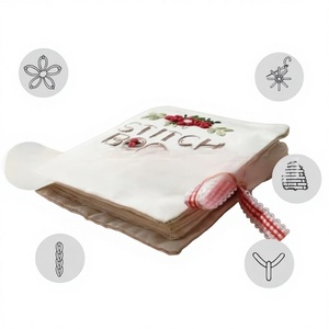Kit <span class=keywords><strong>de</strong></span> Libro <span class=keywords><strong>de</strong></span> Puntadas <span class=keywords><strong>de</strong></span> Bordado, Muestra <span class=keywords><strong>de</strong></span> Puntadas con Aguja, Organizador <span class=keywords><strong>de</strong></span> Telas para Coser, Libro <span class=keywords><strong>de</strong></span> Manualidades con Aguja para Principiantes - Product Image 2