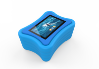 Table interactive intelligente Android 32 pouces, écran tactile multipoint, jeux numériques pour enfants, table de jeu OEM pour restaurant pour enfants