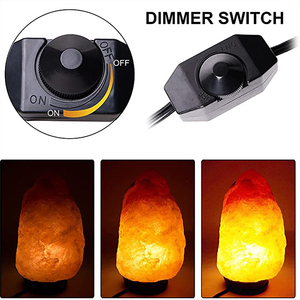 E14 avec variateur de lumière en ligne cordon d'alimentation pour lampe à sel pour prise UE CEE 7/16 pour Himalayan - Product Image 2