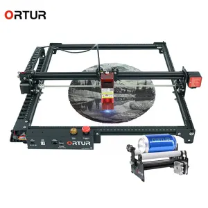 Laser Engraving Machine mit Rotary Table Rotate Engraving Module Ortur Laser Engraver Upgraded Y Axis DIY für Column Cylinder