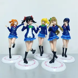 5 unids/set estilo japonés Anime LoveLive! Figura Kotori Minami de pie Juguetes