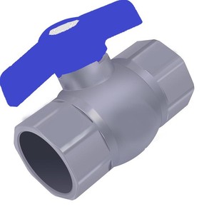 โรงงานขายส่ง บอล UPVC ขนาด 110 มม. คุณภาพสูง มาตรฐาน DIN พร้อมมิเตอร์วัดปริมาณน้ำแบบแมนนวลคู่ ผลิตตามแบบ OEM - Product Image 4