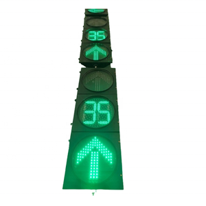 Ventes directes d'usine 200mm 300mm 12V en aluminium solaire et alimenté par le secteur LED feux de signalisation intelligents bâton - Product Image 6