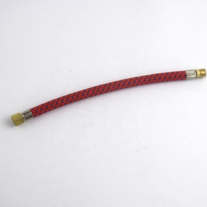 TOPSUN pompa <span class=keywords><strong>per</strong></span> <span class=keywords><strong>pneumatici</strong></span> connettore di gonfiaggio estensione adattatore di estensione della valvola del pneumatico gonfiatore dell'aria tubo morbido - Product Image 2
