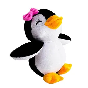Peluş penguen hayvan seks kız