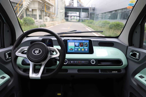 Voiturette de golf L7e à quatre roues et deux places, batterie 48V, châssis en acier, autonomie 50-70km, contrôleur intelligent à impulsions, véhicule à quatre roues - Product Image 3