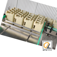 Machine de remplissage automatique de lubrifiants MTW pour engrais liquides – Remplisseuse industrielle à 4 têtes