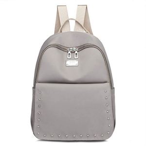 Free Sample 2023 wholesale korean designing charging popular yellow rivet <b>mini</b> fashion girl <b>backpack</b> - Product Image 3