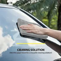Chiffons de nettoyage en microfibre épais, non pelucheux, réutilisables, absorbants pour le nettoyage des vitres de voiture, chiffons de nettoyage durables