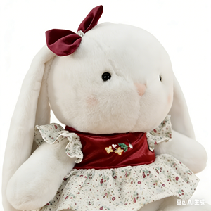 ตุ๊กตากระต่ายอีสเตอร์สุดนุ่ม ผลิตจากใยฝ้าย PP คุณภาพดี พร้อมหูกระต่ายยาวน่ารัก เหมาะเป็นของขวัญอีสเตอร์สำหรับเด็กและผู้ใหญ่ - Product Image 2