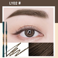 Vente en gros de stylos à sourcils professionnels à noyau dur de maquillage stylos à sourcils de teinture étanches et non étourdis