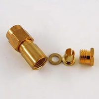 Cable Eléctrico Impermeable para Antena RG316, Conector Coaxial RF con Abrazadera Impermeable, Conector Macho SMA