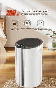Cooling and Heating Air-cooled Thermoregulation <b>Dehumidifier</b> Home Use R134a Refrigerant 30L Capacity <b>Dehumidifier</b> - Product Image 3