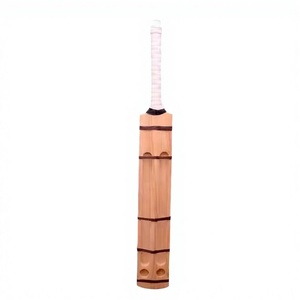Bate de Críquet de Madera de Sauce Inglés, Duradero, con Empuñadura Ergonómica, Tamaño Personalizado, para Práctica Deportiva, Entrenamiento, Jugadores de Equipo - Product Image 3