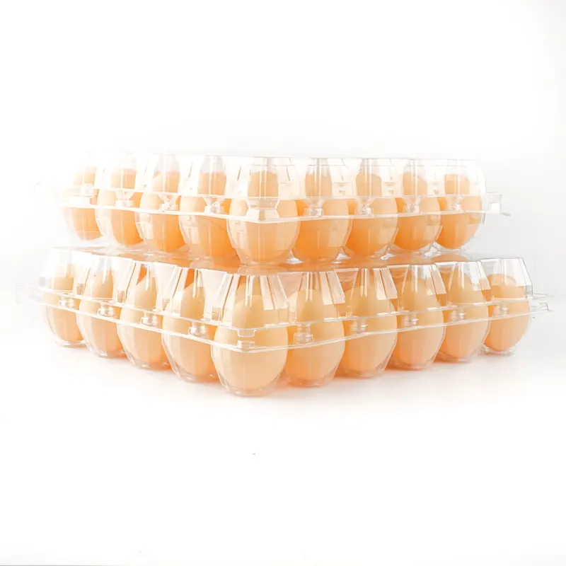 Vassoi per uova in plastica per 30 popolari vassoi per uova portatili vassoio per uova a 12 fori