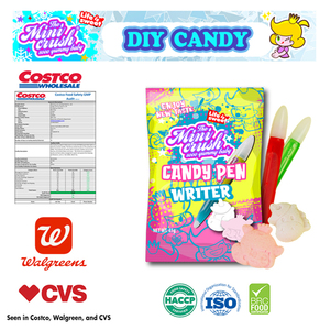 Kit di caramelle per il riempimento di liquidi Marshmallow fai da te piccola confezione con forme di cartone animato sacchetti di zucchero acido aromatizzato alla frutta - Product Image 5