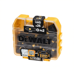 Juego de 25 Puntas para Destornillador DeWalt Flex Torq de 25 mm Ph2 con Estuche Resistente - Product Image 2