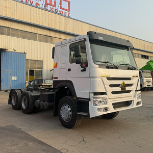 Camion tracteur d'occasion Haowei 6x4 10 roues 400 CV de China National Heavy Duty Truck Group avec une puissance de traction exceptionnelle, <span class=keywords><strong>prix</strong></span> usine - Product Image 4