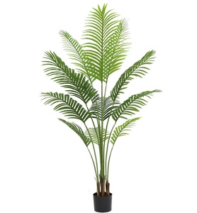 Künstliche Pflanzen Baum Home Decor Bonsai Baum Kunststoff Pflanzen Töpfe Garten Landschafts bau Moderne gefälschte Pflanzen Indoor Palme - Product Image 5