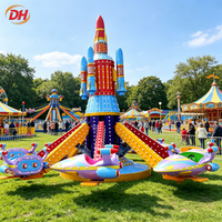 Rapport de test complet : Manège 8Arm Carnival pour 16 passagers, structure en fibre de verre, cabine antidérapante, étanche et anticorrosion pour parc d'attractions