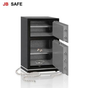 CEU 및 LCD 디스플레이가있는 스틸 비밀 예금 보안 미니 전자 디지털 룸 노트북 24 호텔 금고 보관함 - Product Image 4