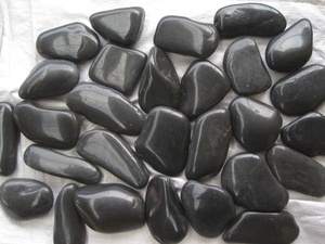 Nanjing <strong>Pebble</strong> for Landscaping Natural Black <strong>Pebble</strong> for Black River Stone Decoration - Product Image 2