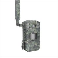 Caméra de chasse solaire 4G LTE GSM étanche pour la surveillance des animaux sauvages en forêt, enregistreur de mouvement, caméra de suivi solaire