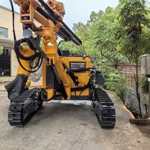 Kaishan Kg420bh Draagbare Gescheiden Crawler Dth Boorinstallatie Voor <span class=keywords><strong>Hard</strong></span> <span class=keywords><strong>Rock</strong></span> Stralen In Open-Pit Mijnbouw En Steengroeven - Product Image 6